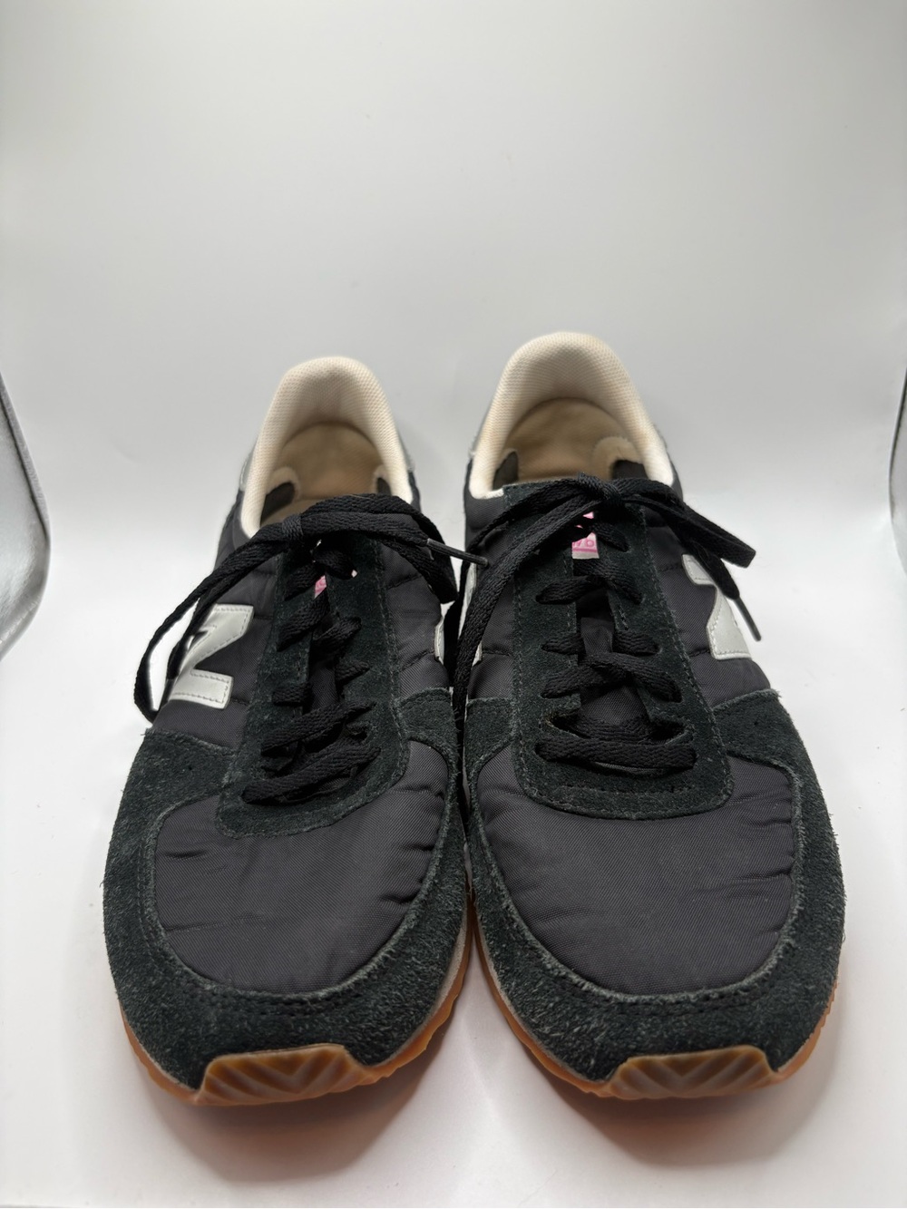 New Balance 420 Black And White Suede Retro Women’s Shoes 7.5 Sneakers Gym